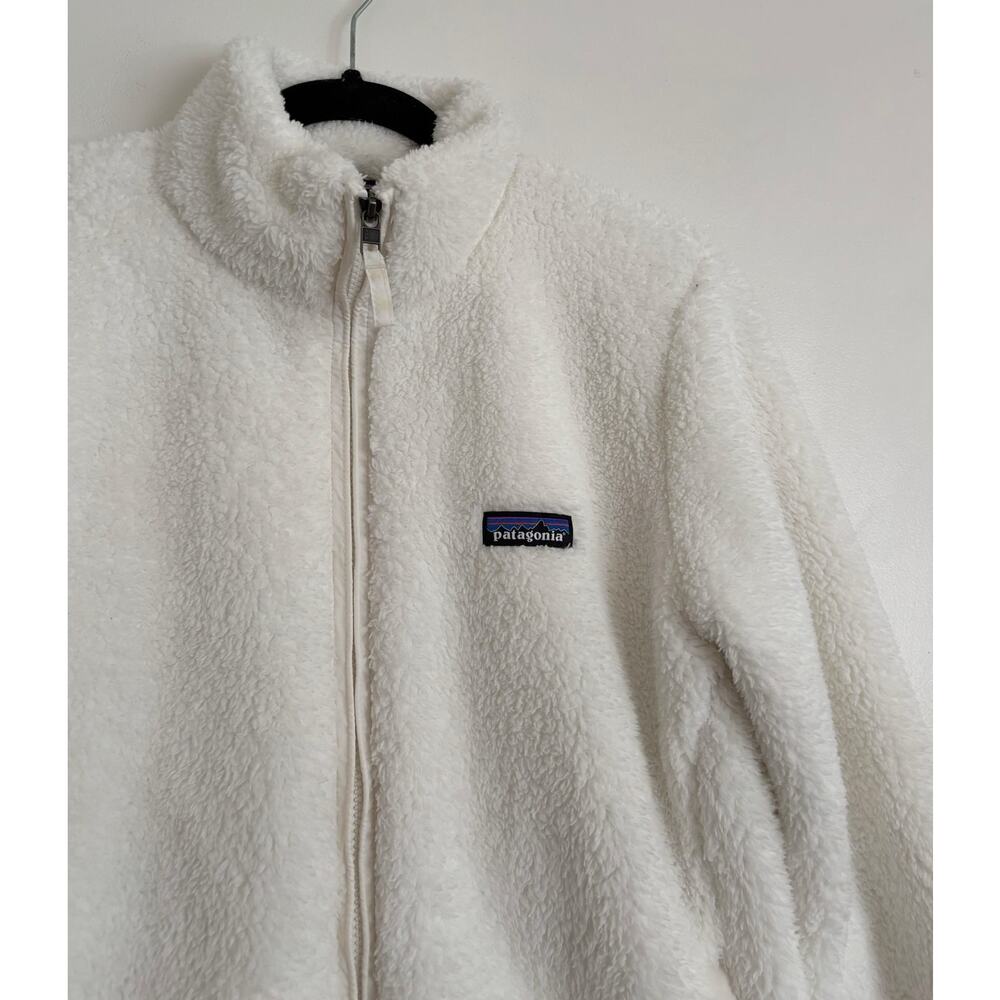 Birch White Women's Patagonia Los Gatos Fleece Jacket M - Picture 2 of 6